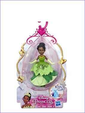 Disney Princess Tiana  Royal Clips New Sealed For Age 3+